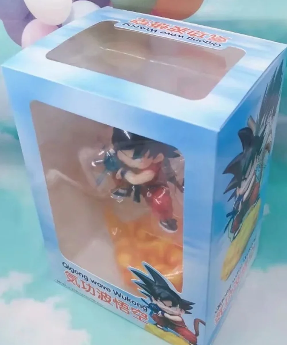 

Anime Figures Dragon Ball Z Son Goku Qigong Wave Wukong Cloud Gokou Led Night Light Action Figurals Model PVC Toys for Kids Doll