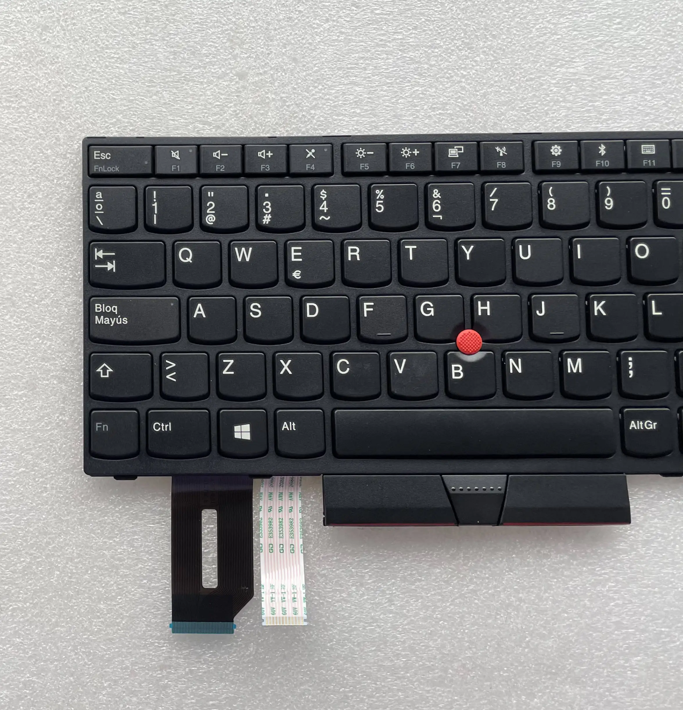 Клавиатура SN20P32764 1PE558 для ноутбука Lenovo Thinkpad E480 E490 R480 R490 L490 с поддержкой испанского