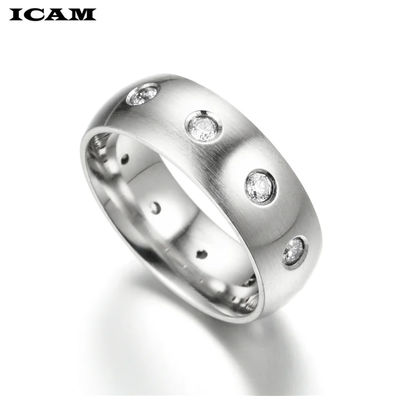 ICAM серебряные кольца для женщин Свадебные Anelli модные ювелирные изделия помолвка