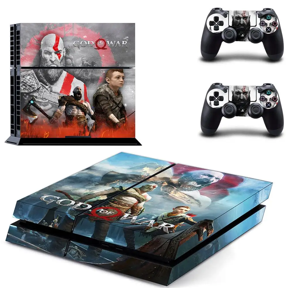 Для версии бога войны PS4 Стикеры s Play station 4 кожи PS наклейка кожного покрова для