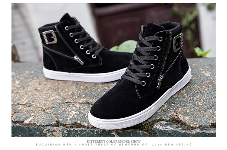 Aleafalling/мужские ботинки сезон осень зима уличные на молнии Мужская Уличная модная