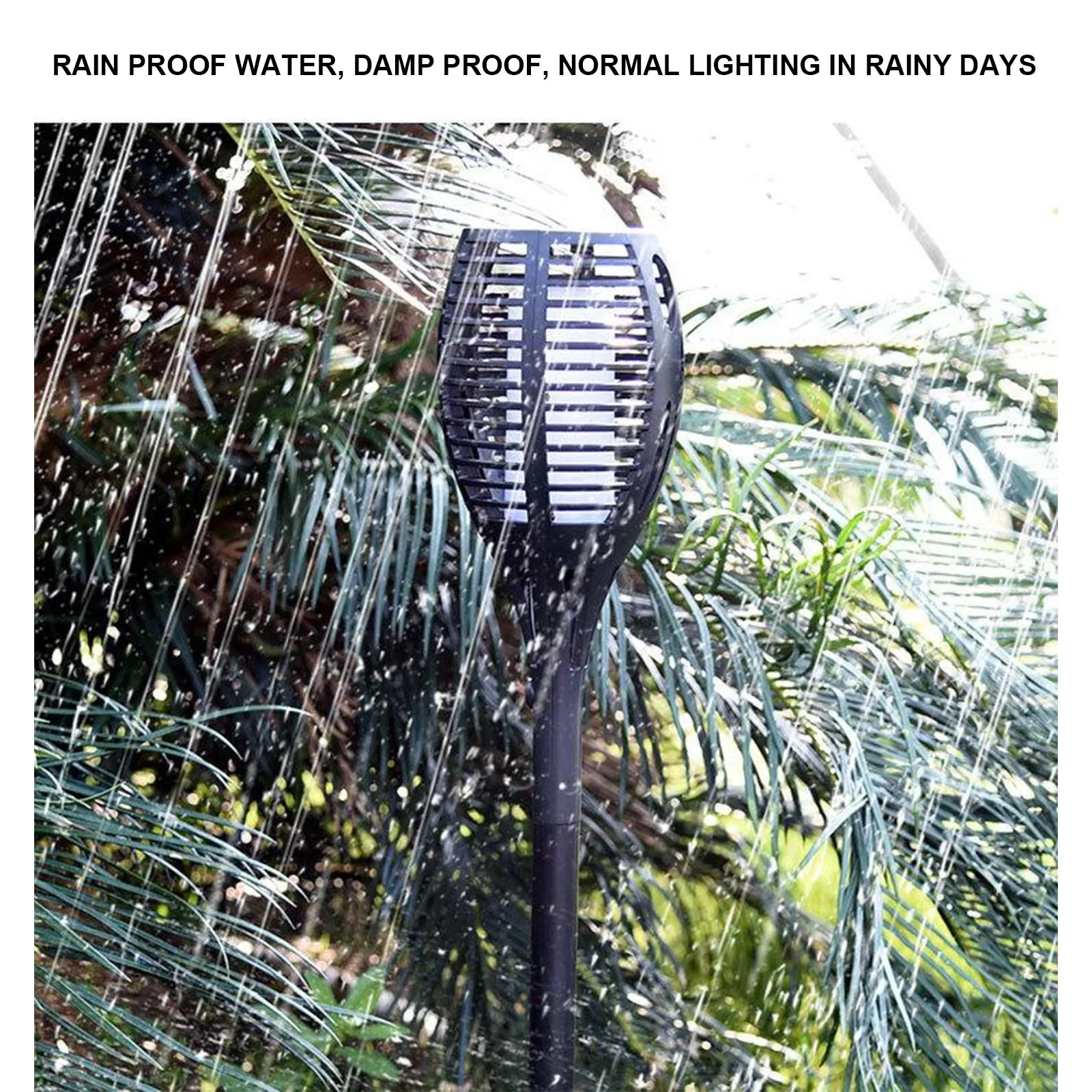 Фонарик на солнечной батарее водонепроницаемый мерцающий Забавный светильник