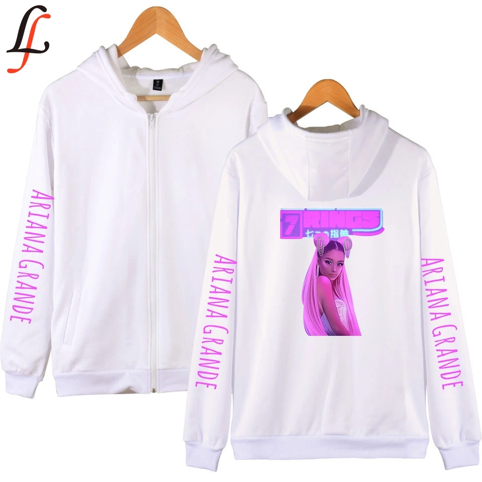 Худи Ariana Grande лидер продаж повседневные толстовки на молнии свитшоты в стиле