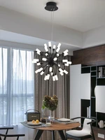 modern led lamp design chandelier ceilingliving black room bedroom dining room light fixtures decor home lighting lights