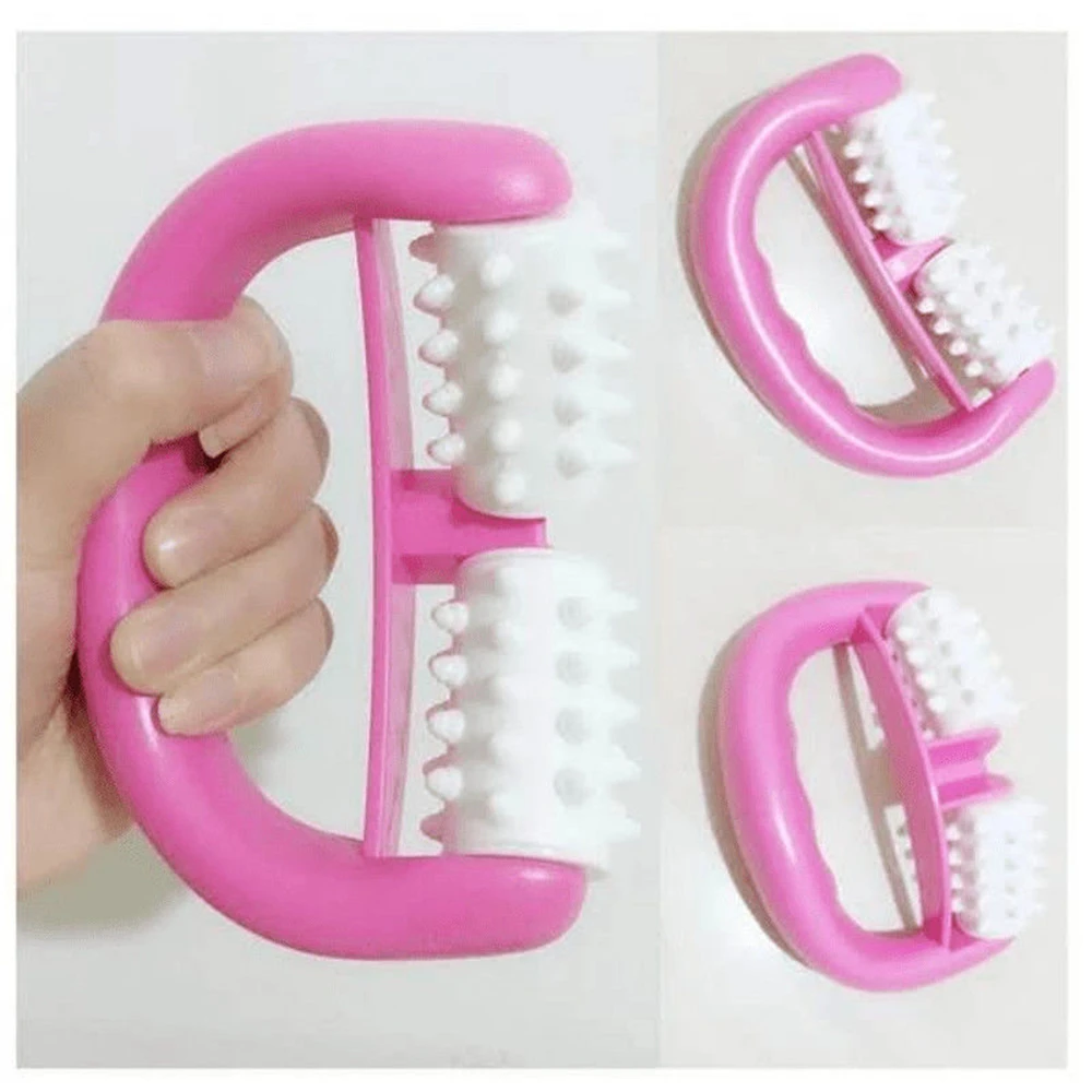 Силиконовый массажер для подбородка и ног роликовая Массажная щетка лица против