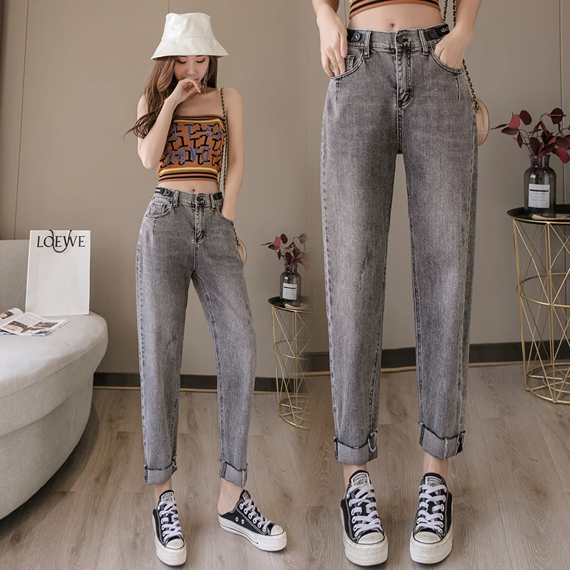 Осенний наряд новинка эластичные маленькие брюки похвастаться второй комплект