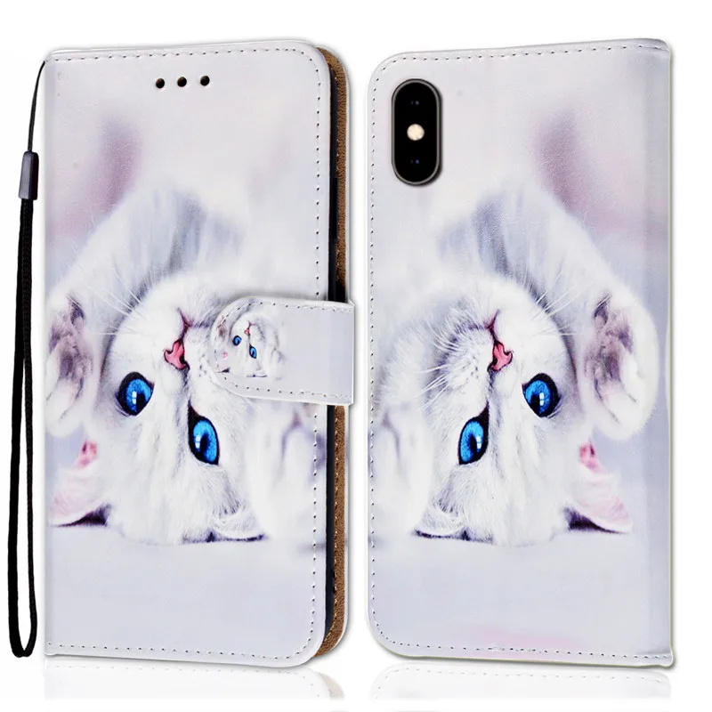 Кожаный чехол-кошелек для Huawei Y6 2017 чехол Mya-L41 флип-чехол Y 6 Mya-L11 Mya L41 задняя крышка |