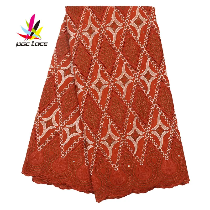 Высококачественная швейцарская 100 хлопковая вуаль кружево австрийская