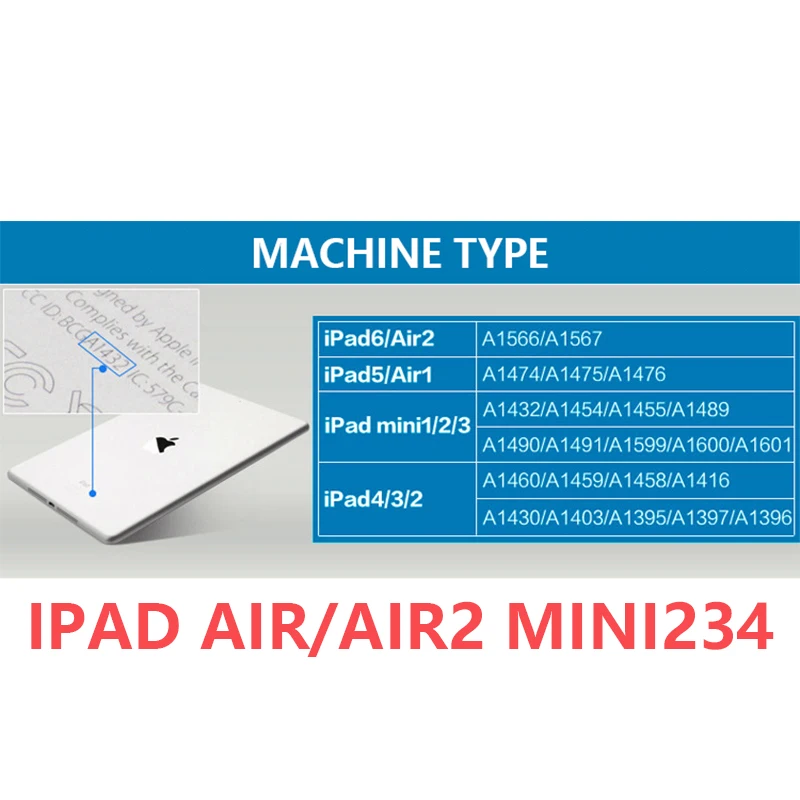 Утхай E025 для iPad AIR/AIR2/чехол 9 7 планшеты Bluetooth клавиатура 3 в 1 тонкий Портативный