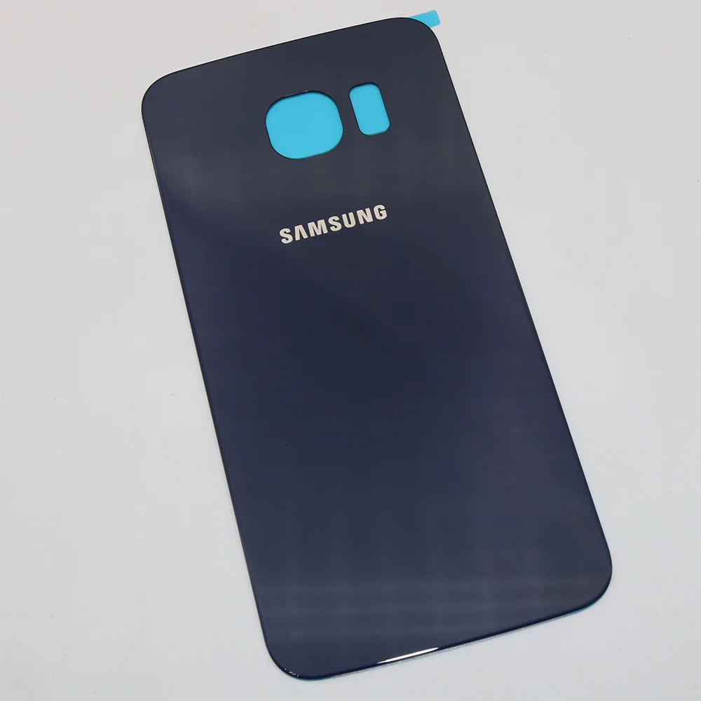 New Back Rear Battery Cover Glass Door For Samsung S6 edge G920F G925F G928F Housing Case | Мобильные телефоны и