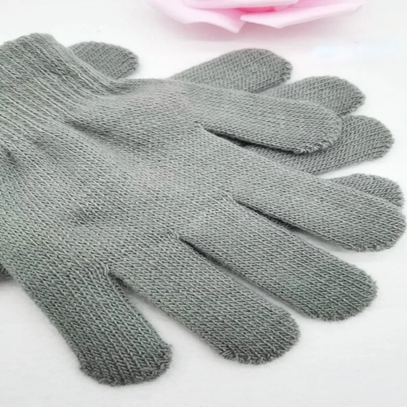 teething toys for babies 4-9 Years Children Winter Warm Gloves Baby Girls Baby Boys Toddler Knitted Acrylic Gloves Outdoor Cold and Windproof Gloves baby glasses