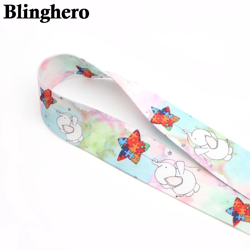 CA103 аутизм головоломка многофункциональный брелок телефон ремешок мультфильм