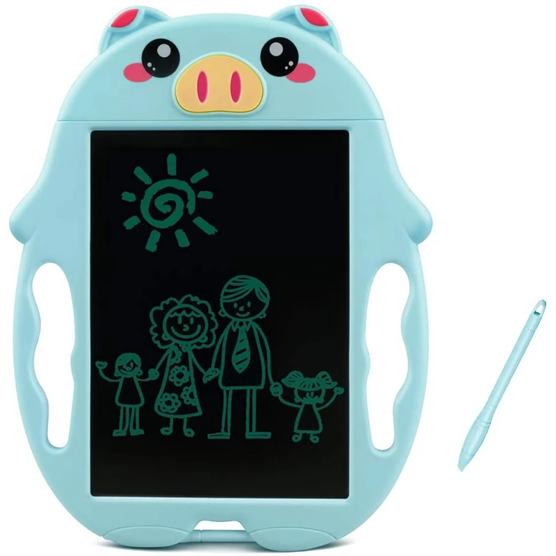 

9 Inch LCD Writing Tablets Colorful Message Drawing Cute for Kids
