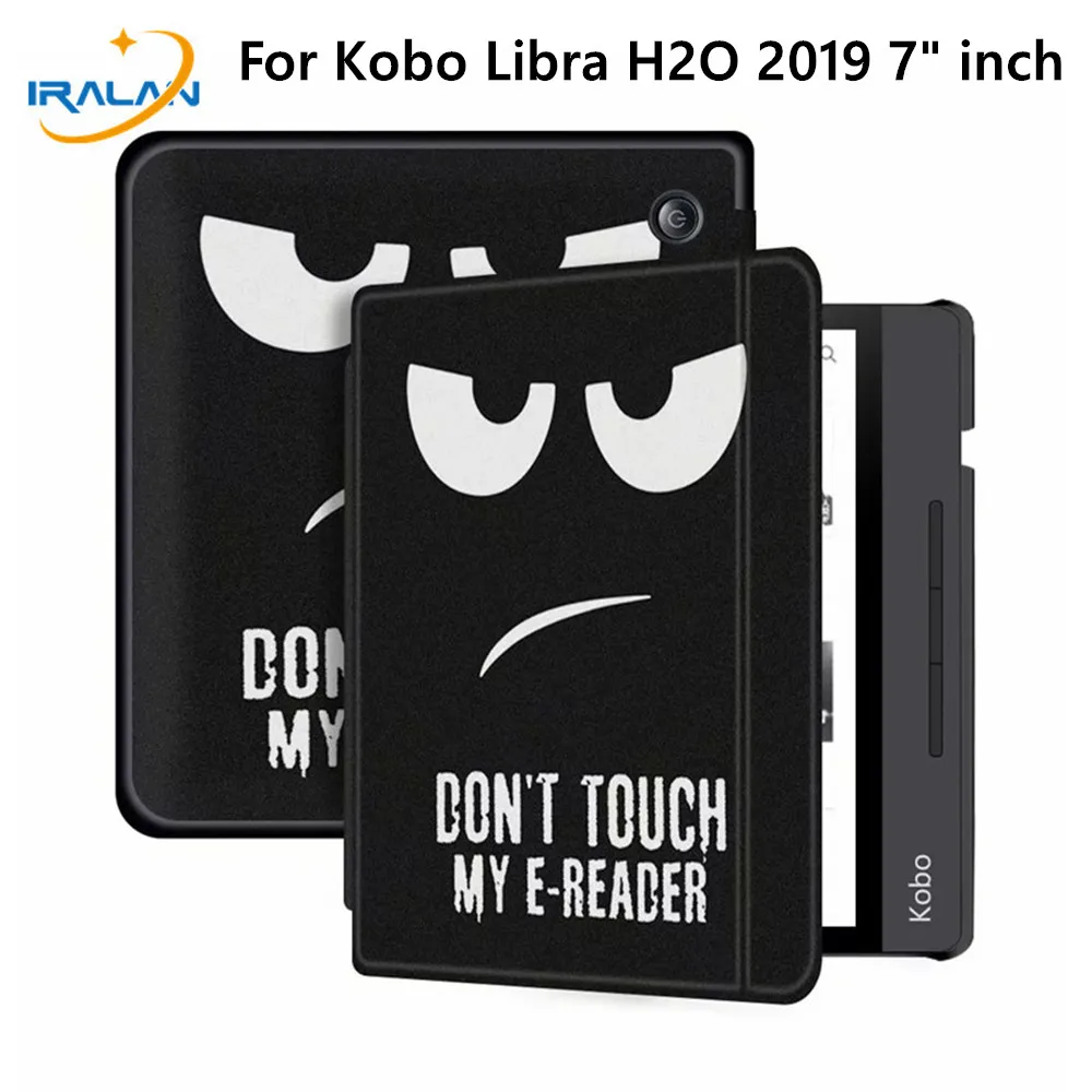 Ультра тонкий чехол для всех новых Kobo Libra H2O 2019 выпущенный смарт с подставкой kobo 7