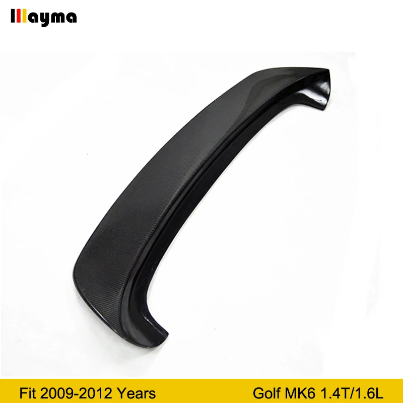 Углеродного волокна крыши крыло спойлер для VW Golf 6 1 4 T 1.6L 2009-2012 год Mk6 Тюнинг