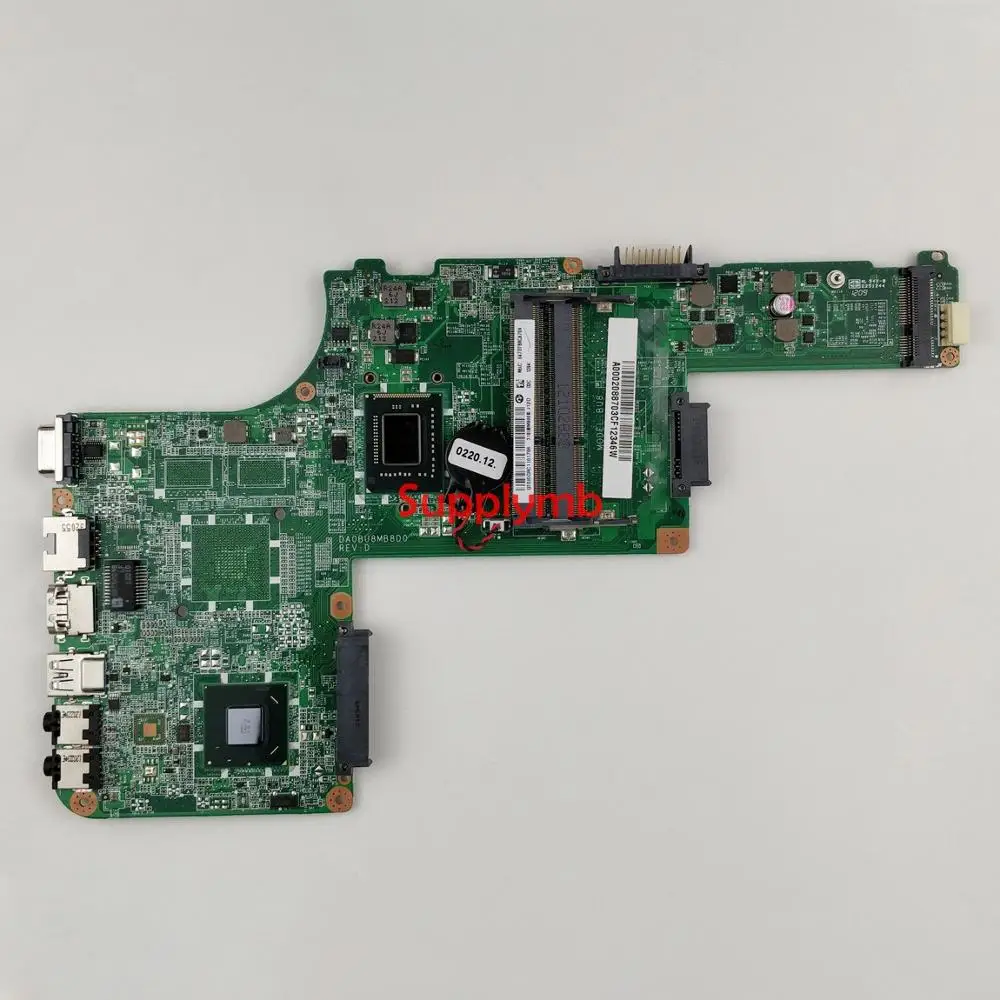 A000208870 DA0BU8MB8D0 w SR0CV i3-2367M CPU SLJ8E HM76 для Toshiba L830 L835, материнская плата для ноутбука, протестированная материнская плата