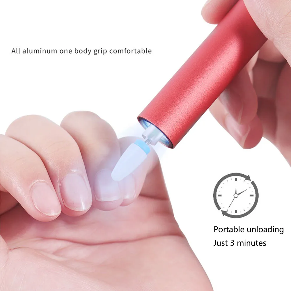 Профессиональная электрическая машинка для ногтей дрель ручка Файл польский