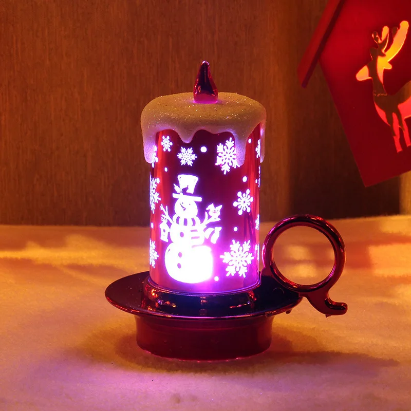 Christmas Decoration Small Night-light Candle Lamp Led Electronics Lights Ornament | Дом и сад