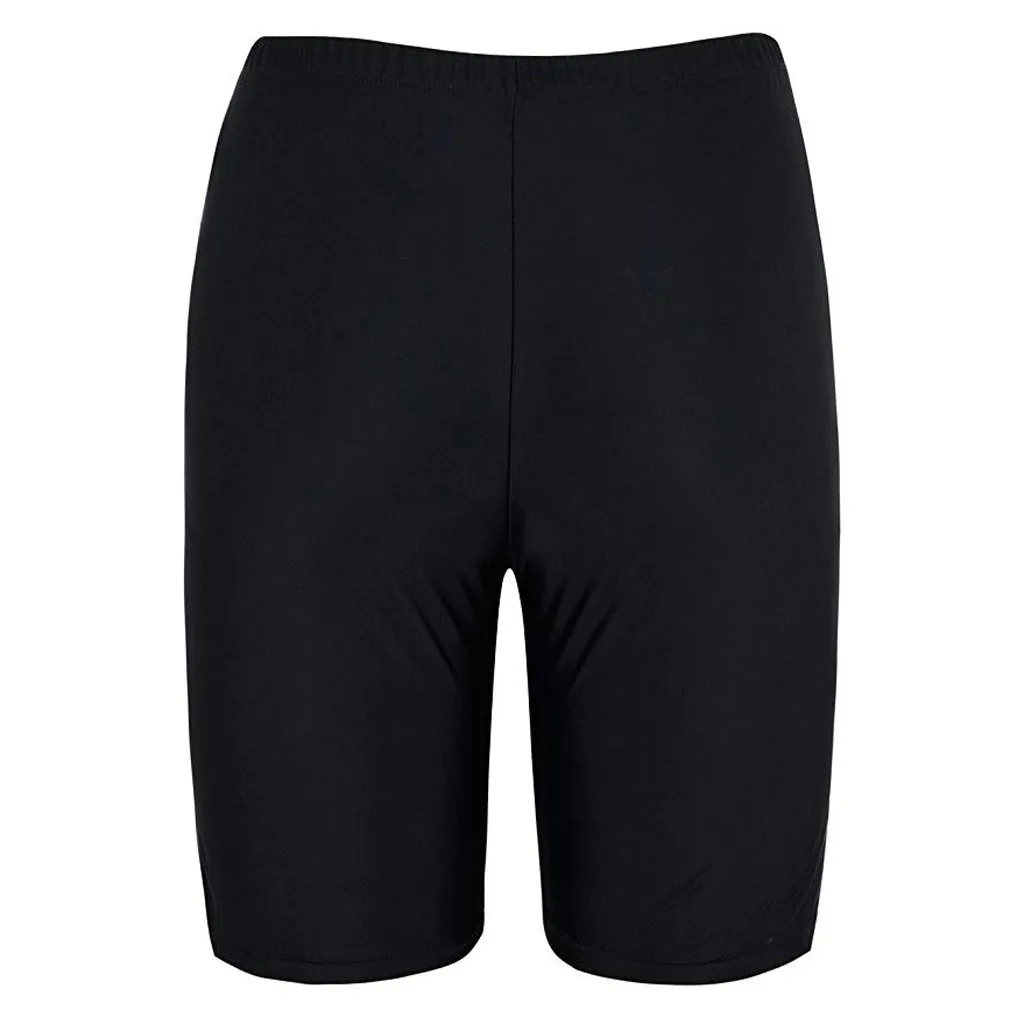 Женские спортивные солнцезащитные эластичные Капри облегающие Шорты для