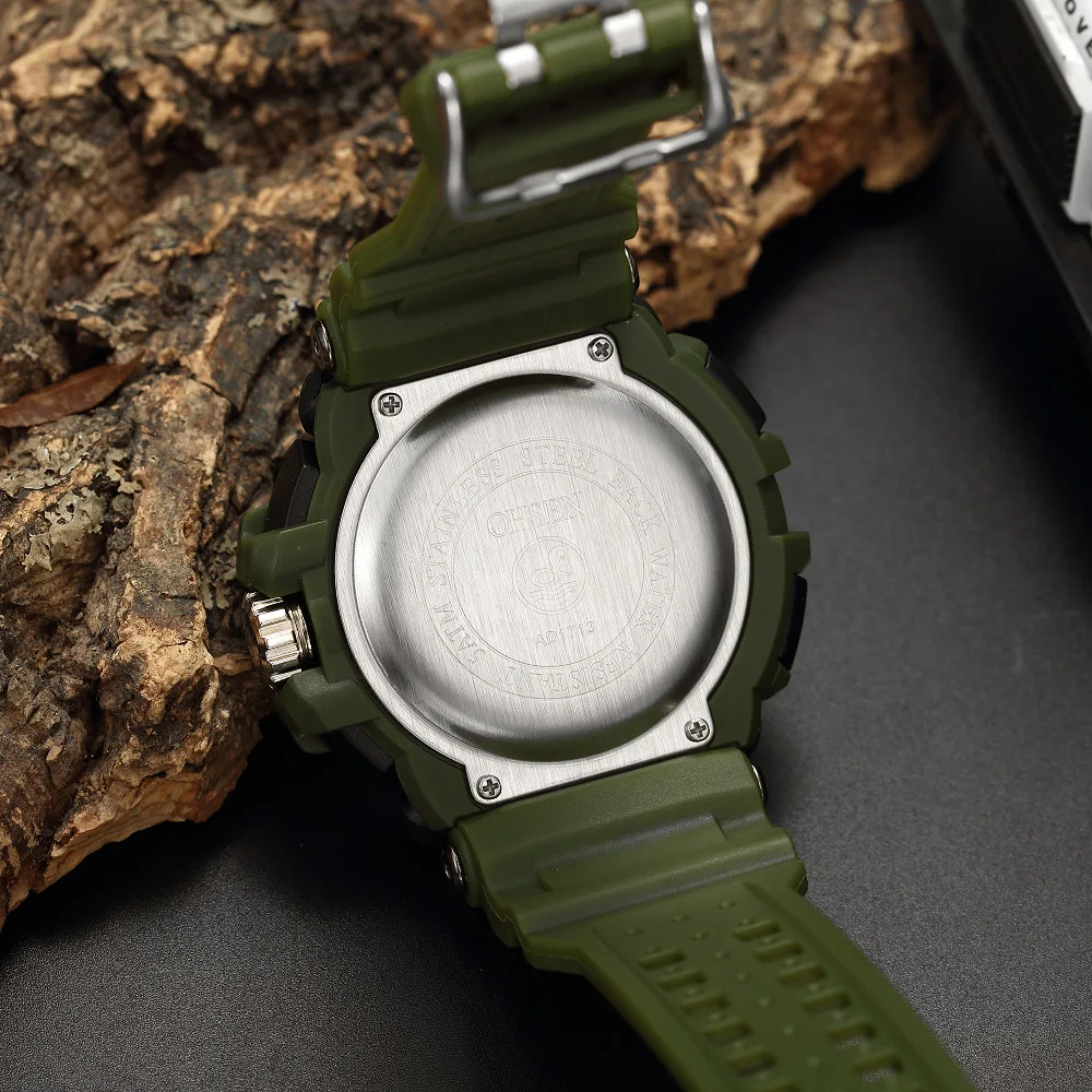 Ohsen Многофункциональный Круглый Силиконовый светодиодный фонарь с подсветкой