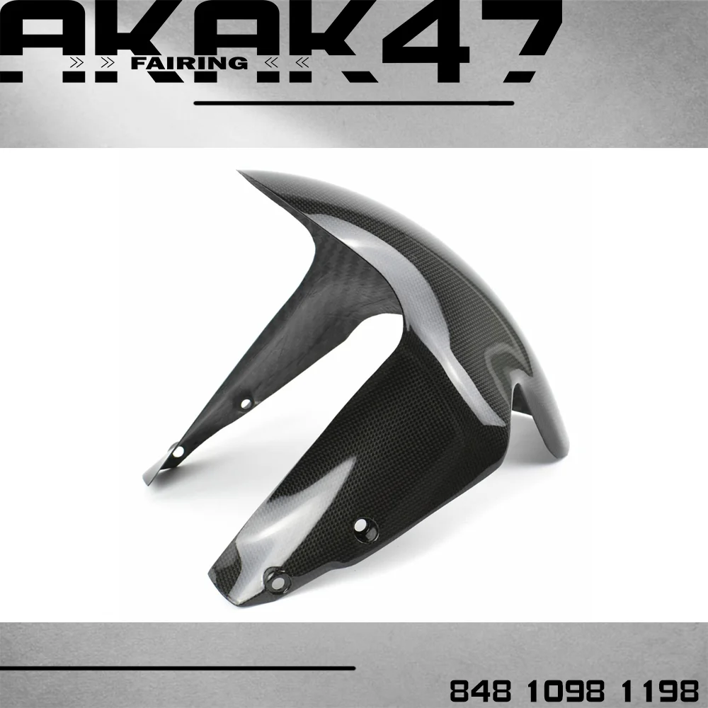 

For DUCATI 848 1098 1198 Motorcycle Parts Fairing Carbon Fiber Front Fender