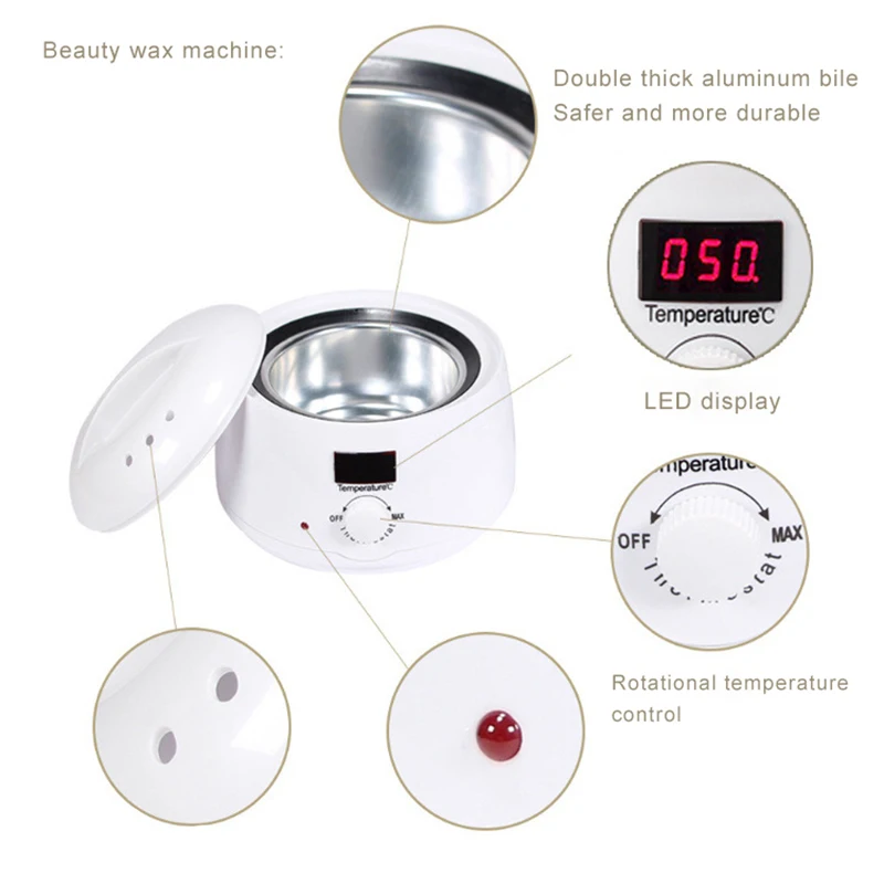 Нагреватель воска аппарат для удаления волос эпилятор рук ног тела воск плавится