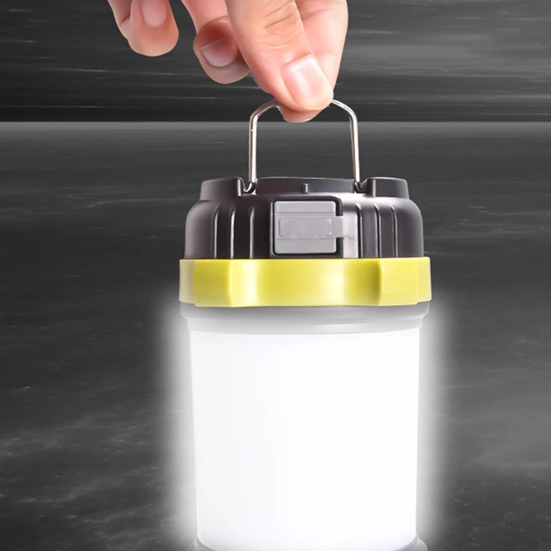 Туристический светодиодный светильник для кемпинга Рабочая лампа с Usb зарядкой