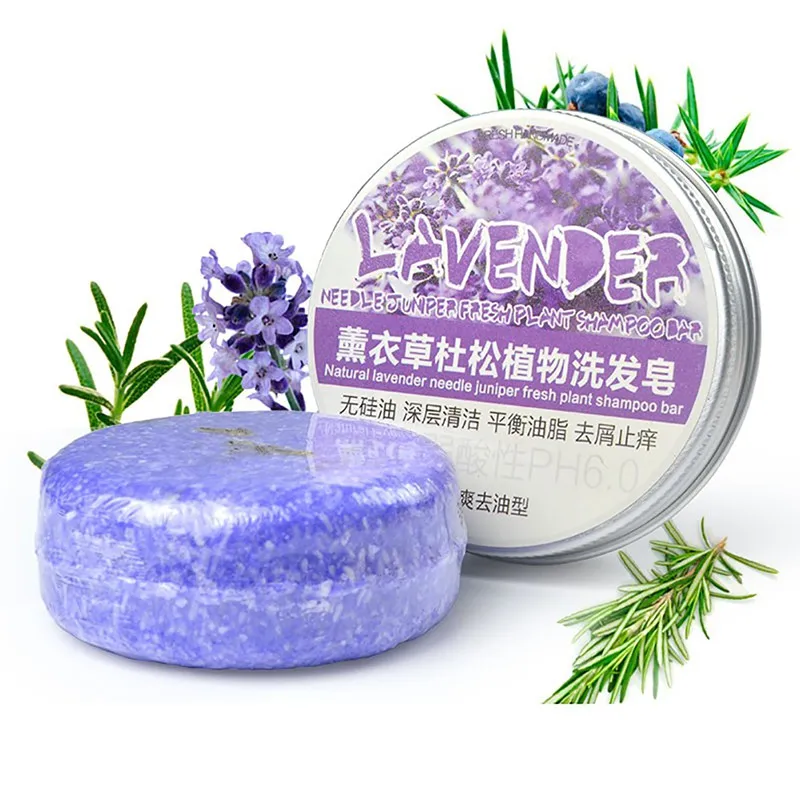 Natural Handmade Shampoo Soap Bar Nourishing Repair Damaged Hair Anti-Dandruff Off Hair Care Tool