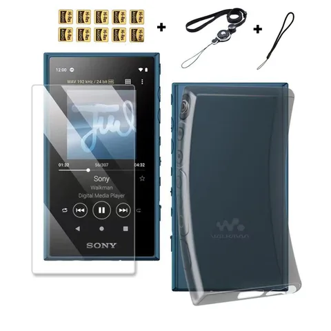 Прозрачный защитный чехол из ТПУ для Sony Walkman NW-A105 A105HN A106 A106HN A100TPS - изображение