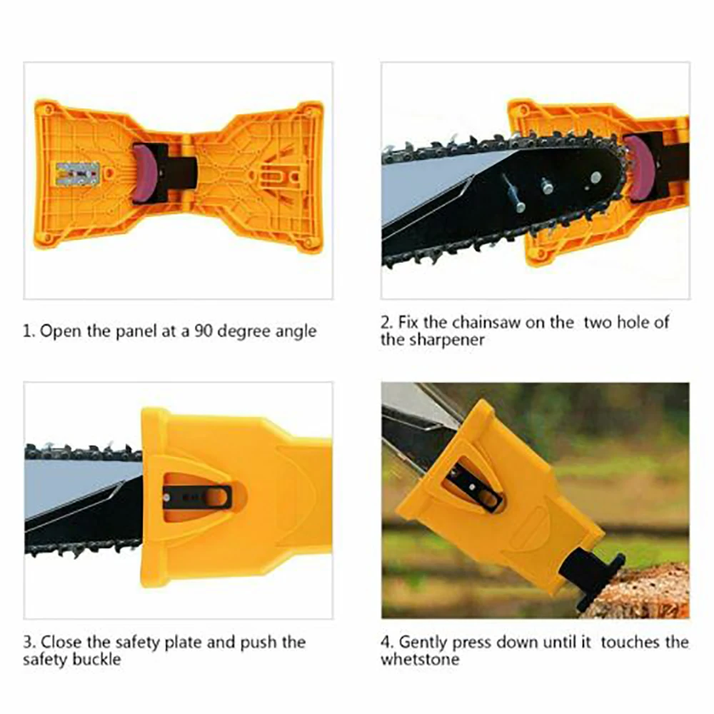 

Woodworking Chainsaw Chain Sharpener Stone Guide Rail Grinding Tools Sharpening Carving Grinding Tools Chainsaw Teeth Sharpener