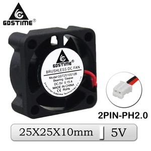 Кулер GDT Micro 2P 2510 25x10mm 2510s 25mm 5V DC (5 штлот)