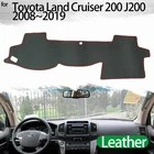Кожаный Автомобильный Коврик для Toyota Land Cruiser Prado 120 J120 2003  2009, крышка приборной панели, аксессуары для левого и правого привода