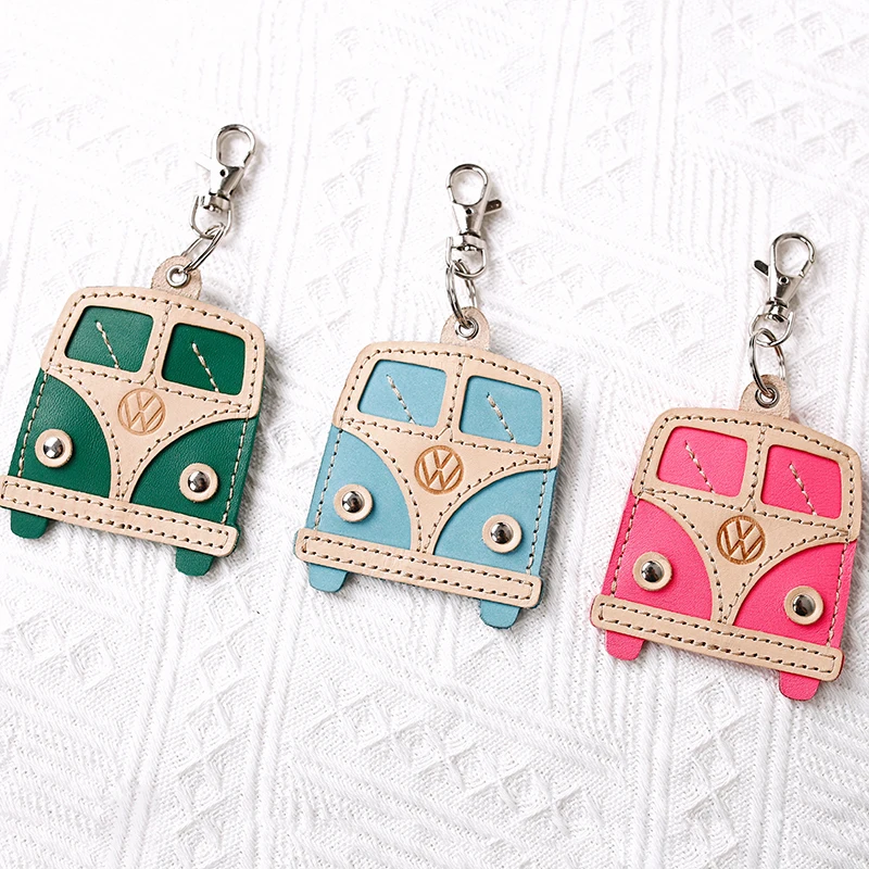 Мини-держатель для карт из натуральной кожи сумка гитарных кирок цепочка ключей