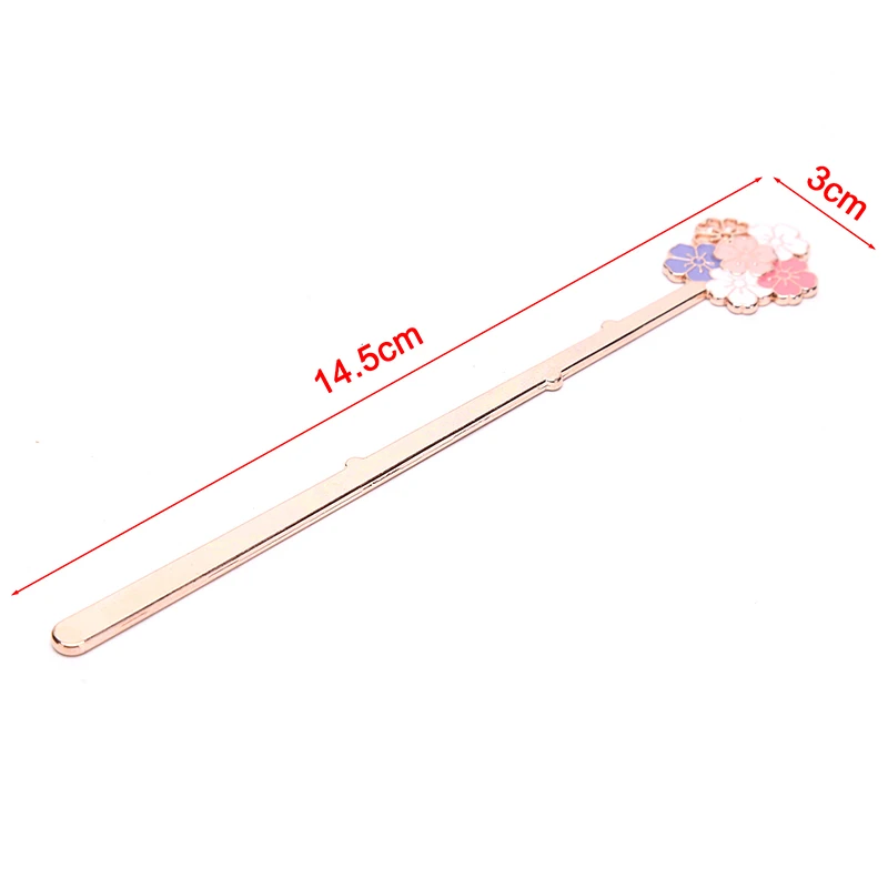 1 шт. креативные Сакура лотоса яркая Закладка подарочные канцелярские