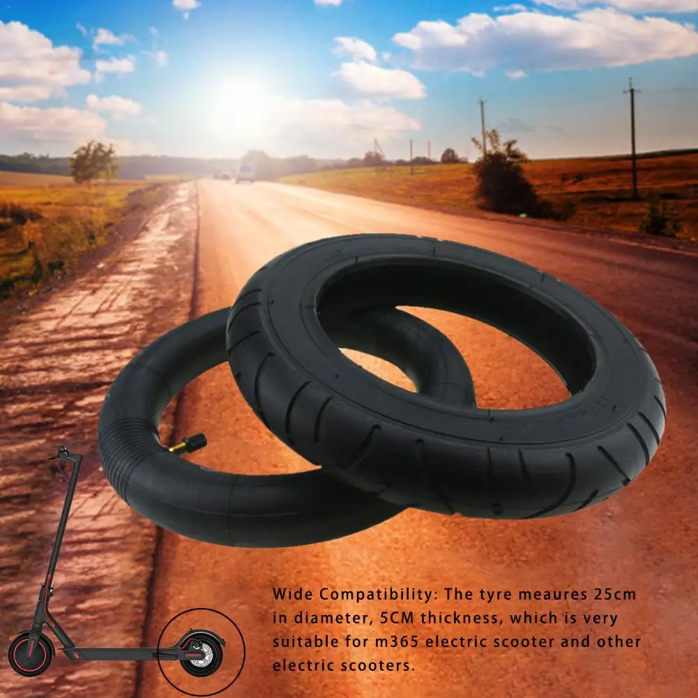 10 дюймов амортизирующий резиновые шины для мотоциклов колеса Xiaomi Mijia M365 скутер