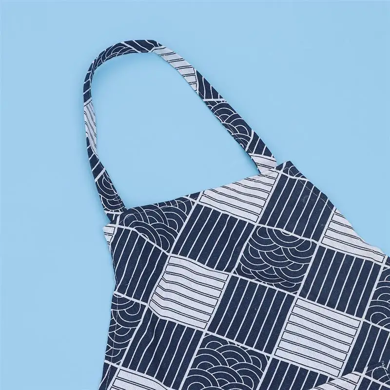 1PC Cleaning Apron Double Pocket Dirt Proof Oilproof Cooking Pinafore Adjustable Hanging Neck for Home Kitchen | Дом и сад