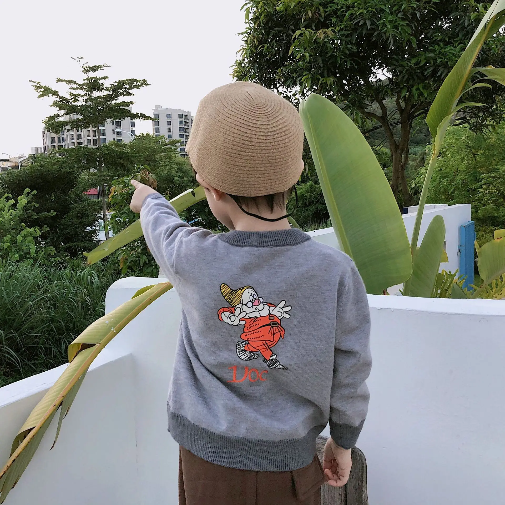 От 0 до 5 лет Улитка для путешествий одинаковые комплекты семьи Детский кардиган