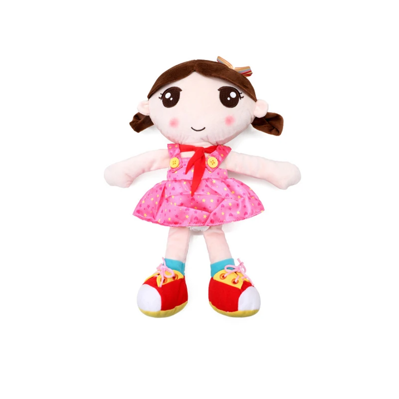 

Baby Appease Toy Infant Kids Cute Cartoon Soft Early Education Developmental Happy Doll For Boy Girls Plush Toys