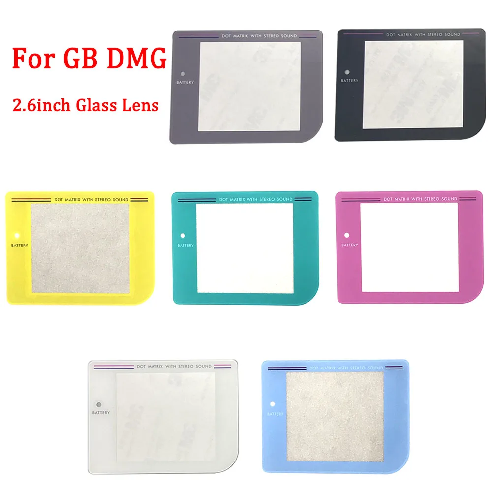 

2.6inch Customized Glass Lens Cover for Classic GB DMG IPS High light LCD Screen Kits , bigger display area than original lens