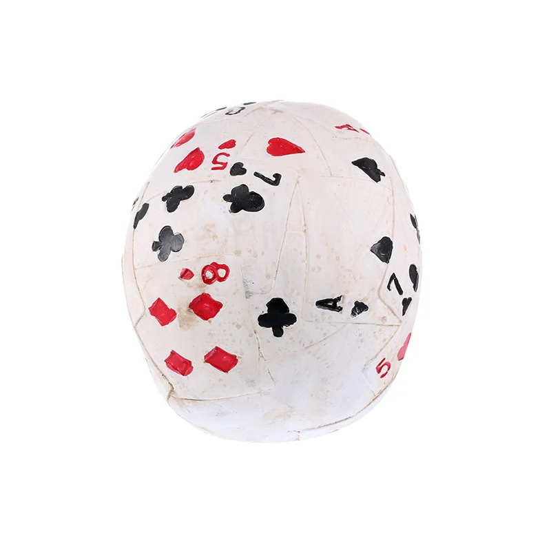 VILEAD Новый Покер Печать Череп Хэллоуин Ужас Вечеринка Семья Личность Украшение