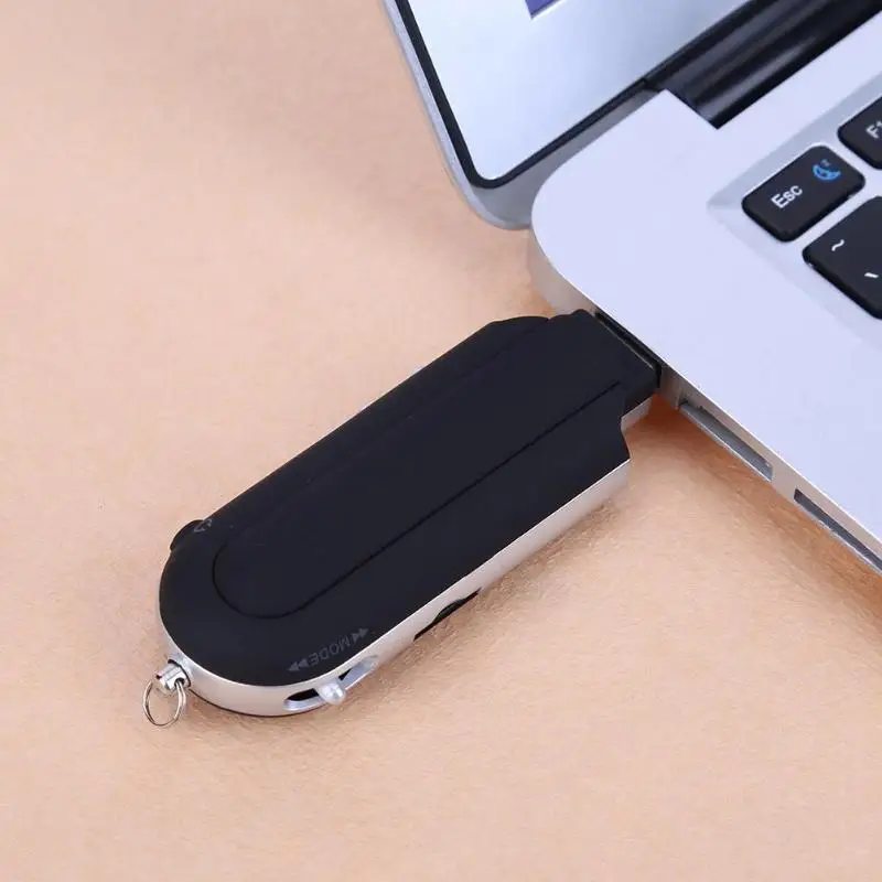 Портативный USB MP3 музыкальный плеер цифровой ЖК-экран fm-радио черный синий плеер
