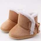 Ботинки для младенцев, зимняя обувь для мальчиков и девочек, нескользящая теплая обувь для начинающих ходить, детская зимняя обувь # A20