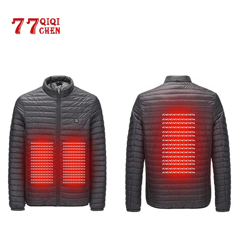 Зимние куртки с подогревом для мужчин и женщин куртка электрическим термостатом