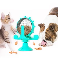 interactive treat leaking cat dog toy original rotatable wheel toy for cats kitten dogs pet windmill accessories pet products