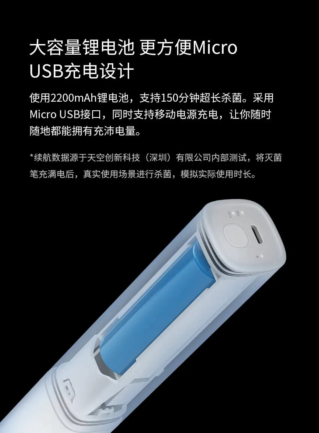 Xiaomi Mijia Paini портативный УФ стерилизация ручка USB дезинфекция коробка антибактериальный дезодорант УФ Интеллектуальный стерилизатор Pet