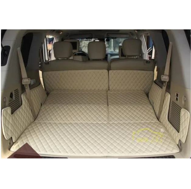 

Высокое качество, специальный автомобильный коврик для багажника Infiniti QX80, 8 мест, 2017, прочный грузовой лайнер, ковровое покрытие для QX80 2016-2013,...