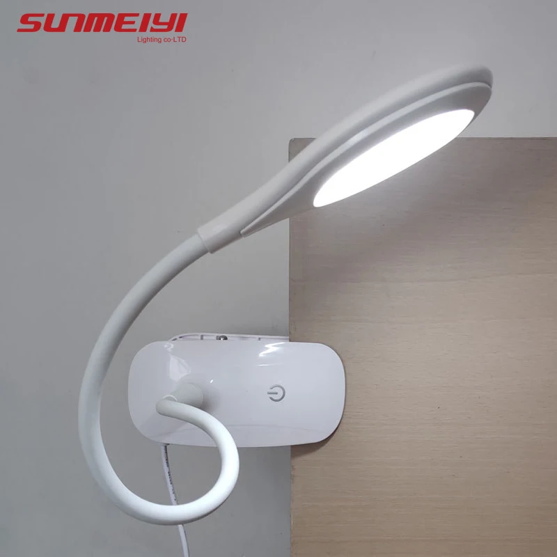 Приглушаемые настольные лампы светодиодный светильник с сенсорным датчиком USB