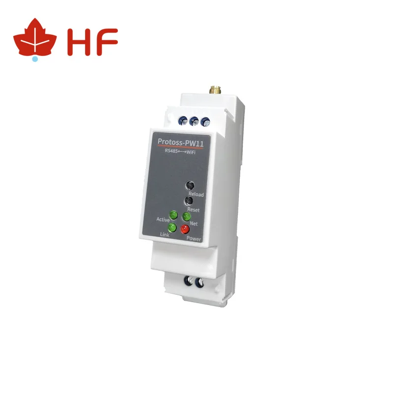 На din рейку Серийный порт RS485 к WiFi конвертеру IOT устройства Protoss PW11 AC110V ~ 220V или DC