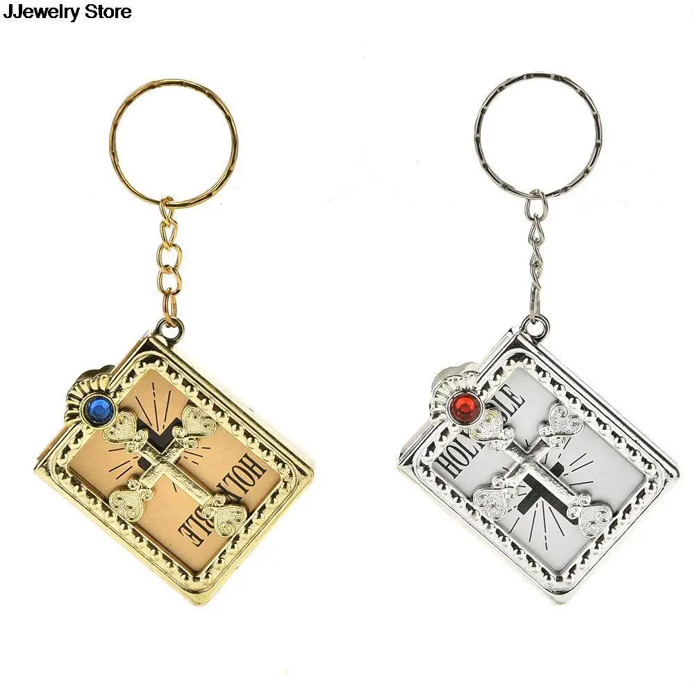 Специальная миниатюрная бумага для Библия брелок Иисуса Обложка | Украшения и