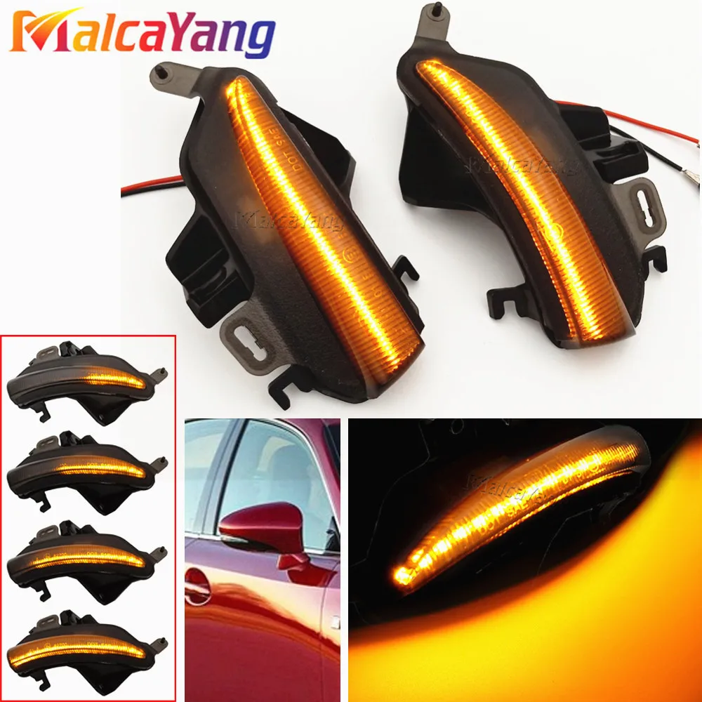 

Amber Led Dynamic Side Mirror Blinker Lights Turn Signal For Lexus IS250 IS300 IS350 IS200T LS460 LS460L LS600H CT200H